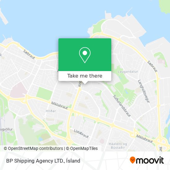 BP Shipping Agency LTD. map