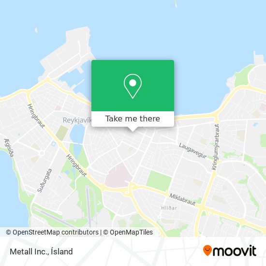 Metall Inc. map