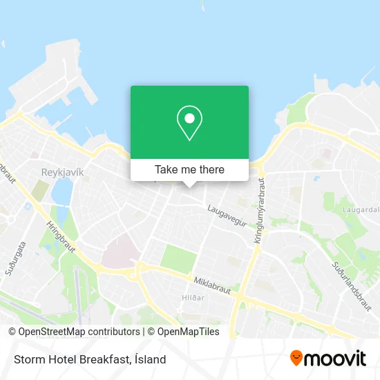 Storm Hotel Breakfast map