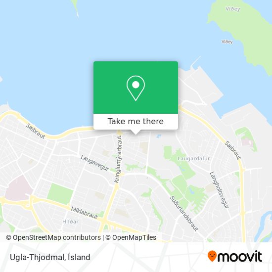 Ugla-Thjodmal map