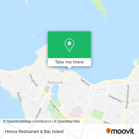 Mapa Hnoss Restuarant & Bar