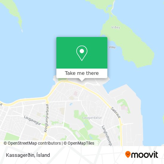 Mapa Kassagerðin