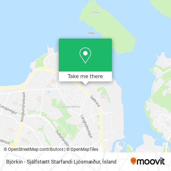 Mapa Björkin - Sjálfstætt Starfandi Ljósmæður