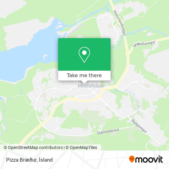Pizza Bræður map