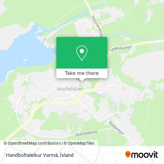 Handboltaleikur Varmà map