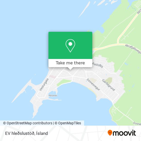 Mapa EV hleðslustöð
