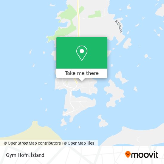 Gym Hofn map