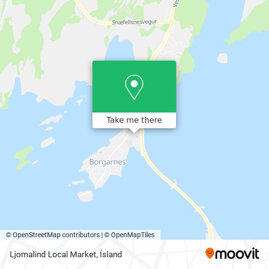 Mapa Ljomalind Local Market