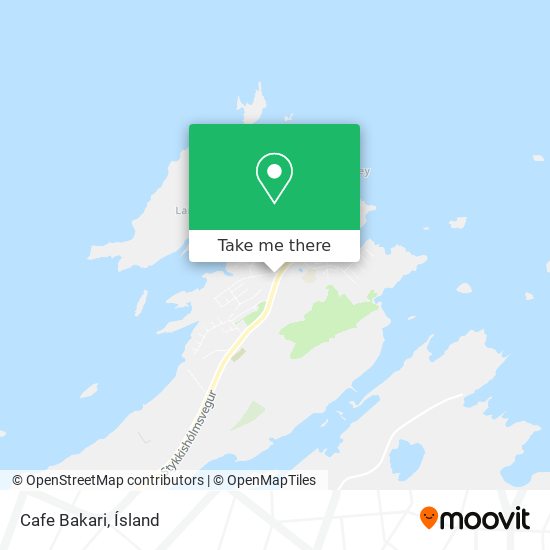 Mapa Cafe Bakari