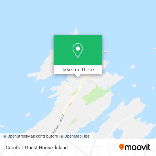 Mapa Comfort Guest House