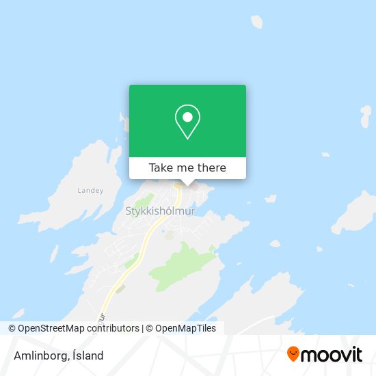 Mapa Amlinborg