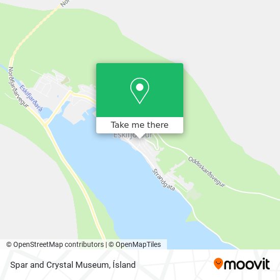Spar and Crystal Museum map