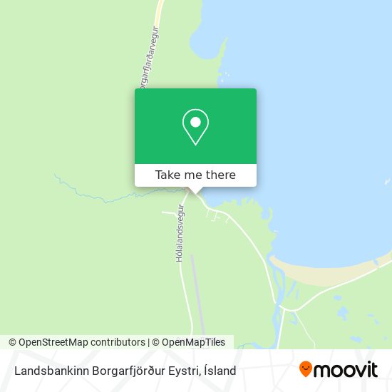 Landsbankinn Borgarfjörður Eystri map