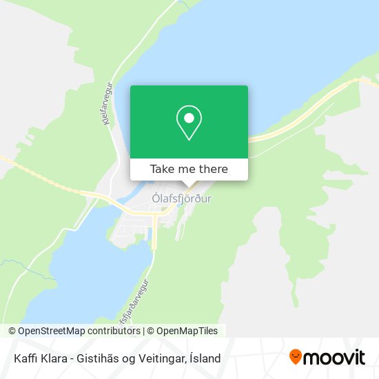 Kaffi Klara - Gistihãs og Veitingar map