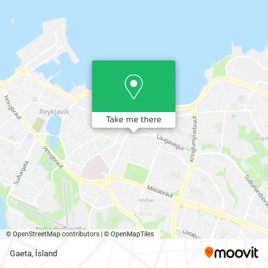 Gaeta map