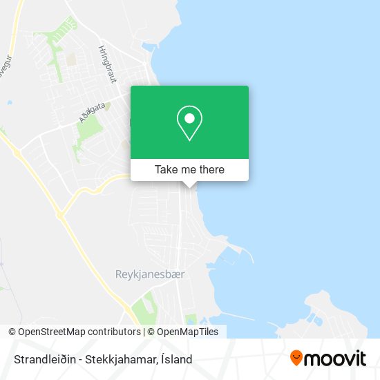 Strandleiðin - Stekkjahamar map