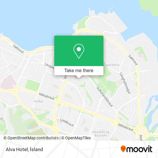 Mapa Alva Hotel