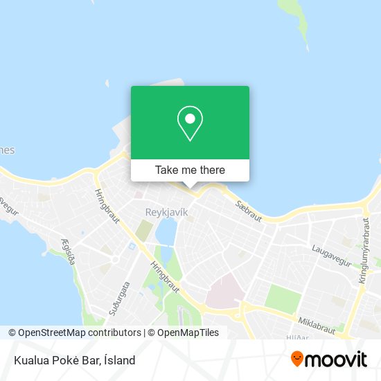 Mapa Kualua Pokė Bar