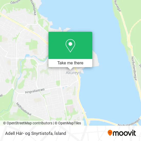 Adell Hár- og Snyrtistofa map