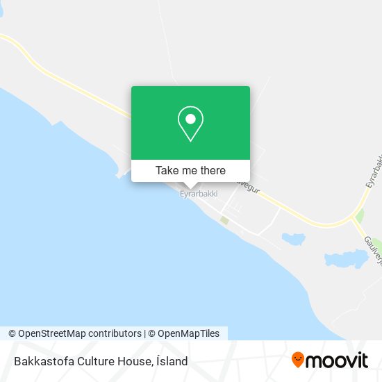 Bakkastofa Culture House map