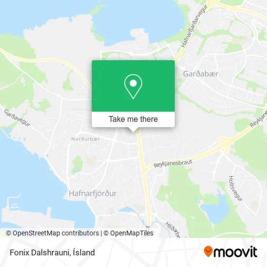 Fonix Dalshrauni map