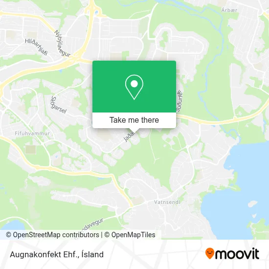 Augnakonfekt Ehf. map