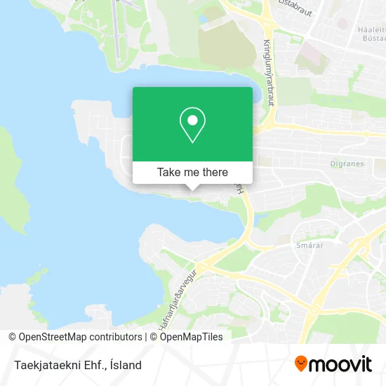 Taekjataekni Ehf. map