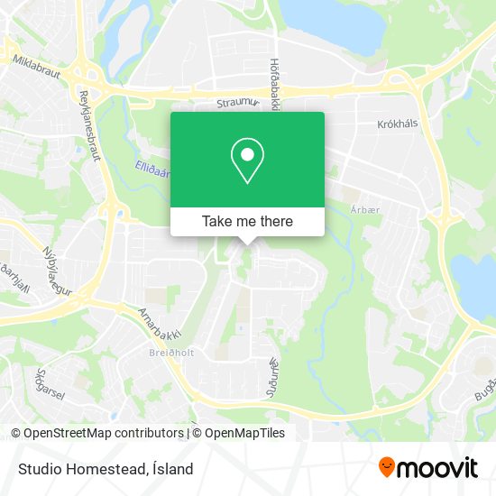 Mapa Studio Homestead