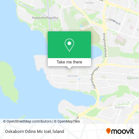 Oskaborn Odins Mc Icel map