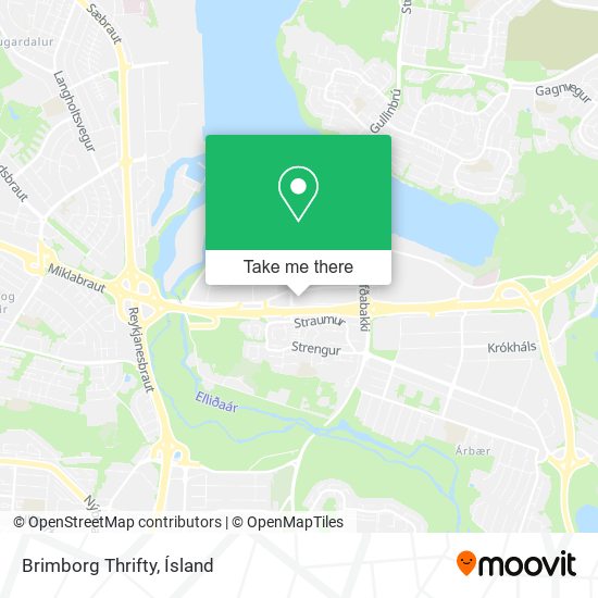 Mapa Brimborg Thrifty