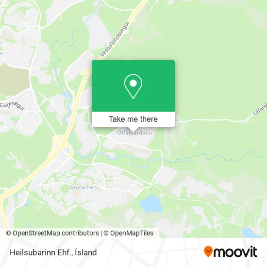 Heilsubarinn Ehf. map