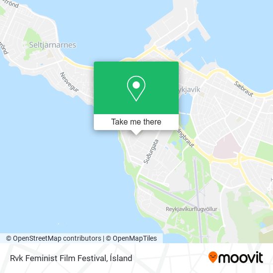 Rvk Feminist Film Festival map
