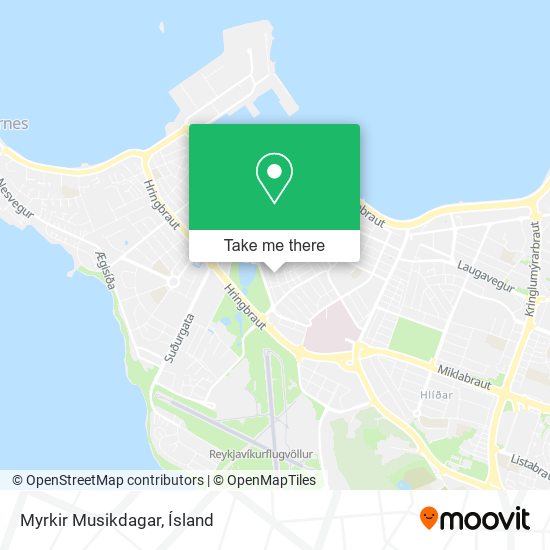 Myrkir Musikdagar map