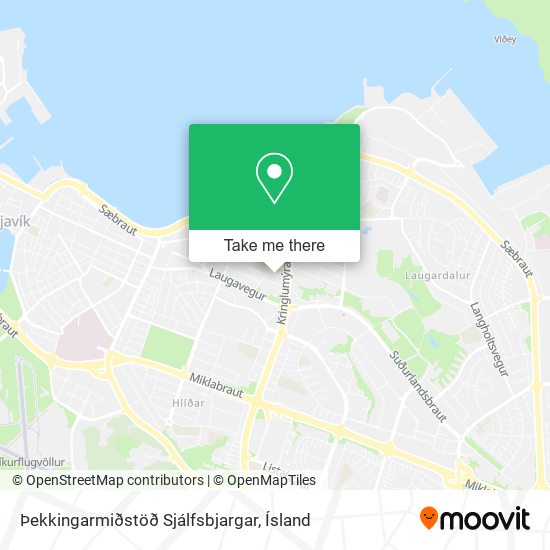 Þekkingarmiðstöð Sjálfsbjargar map