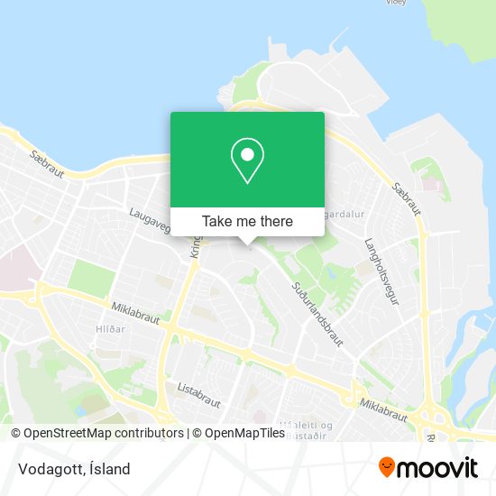 Vodagott map
