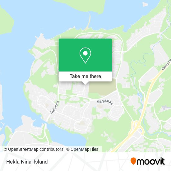 Hekla Nina map