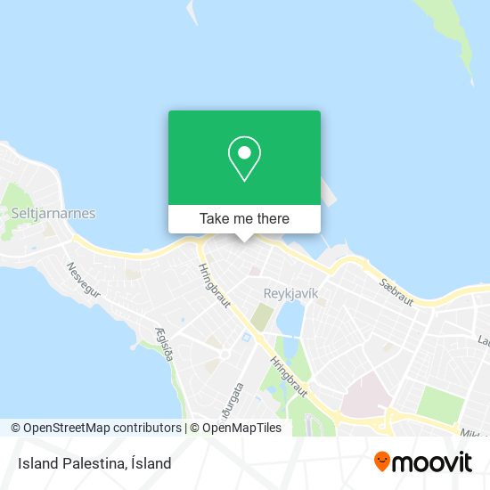 Island Palestina map