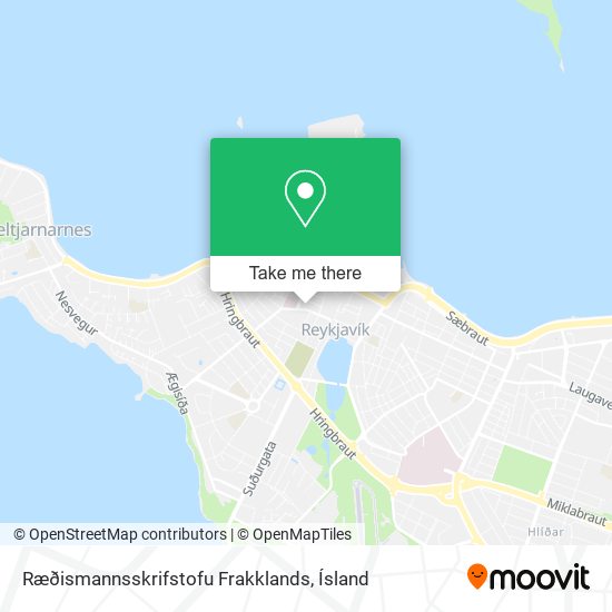 Ræðismannsskrifstofu Frakklands map