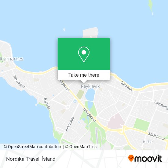 Nordika Travel map
