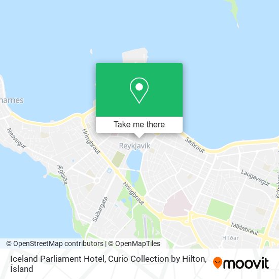 Iceland Parliament Hotel, Curio Collection by Hilton map