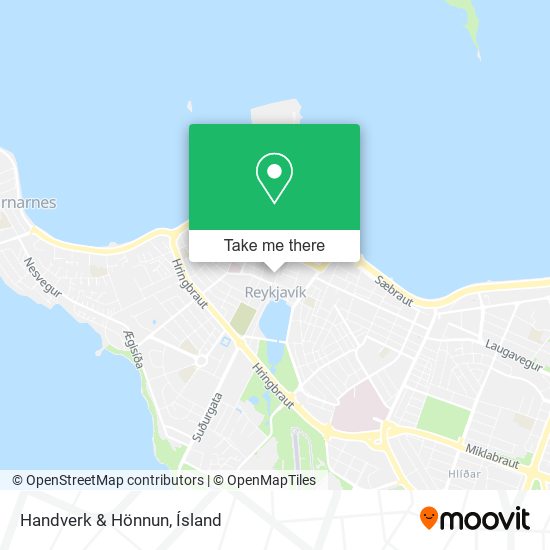 Handverk & Hönnun map