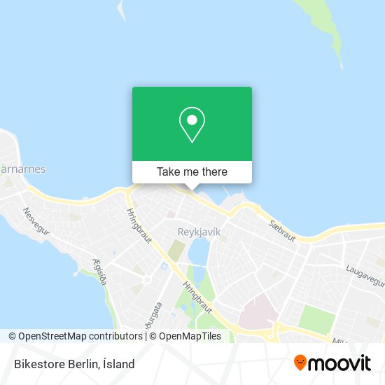 Mapa Bikestore Berlin