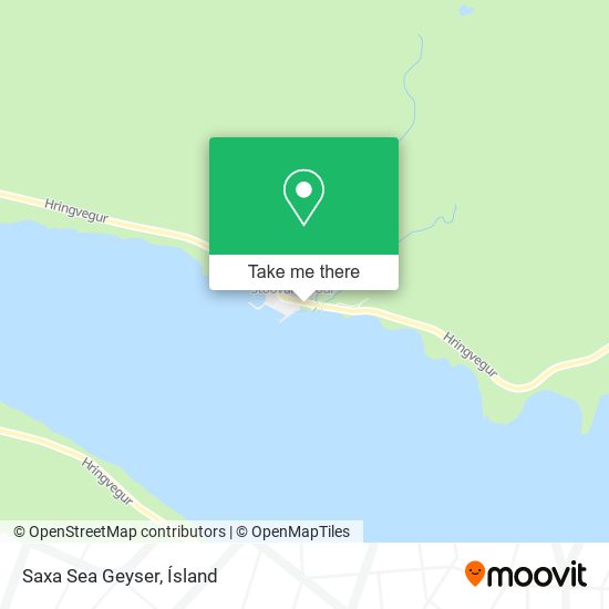 Saxa Sea Geyser map