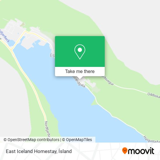 East Iceland Homestay map