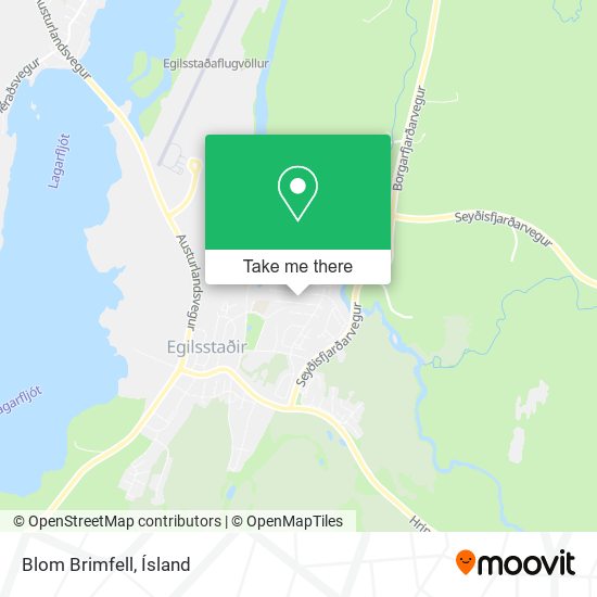 Blom Brimfell map
