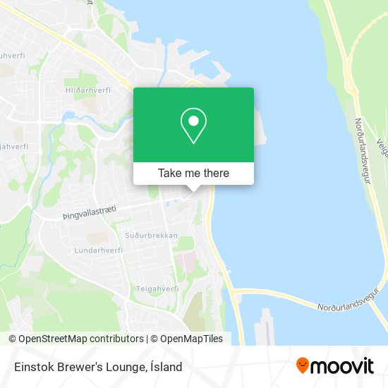 Mapa Einstok Brewer's Lounge