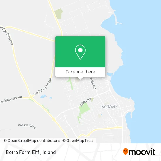 Betra Form Ehf. map