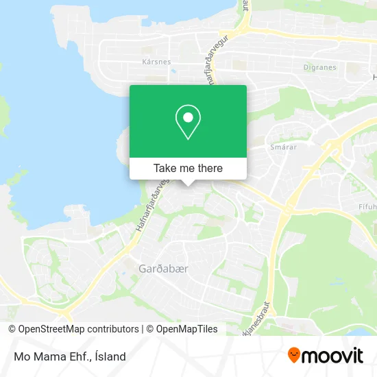 Mo Mama Ehf. map