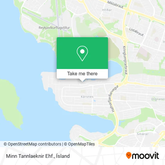 Minn Tannlaeknir Ehf. map