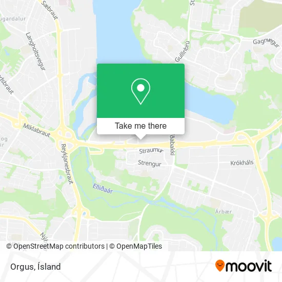 Orgus map